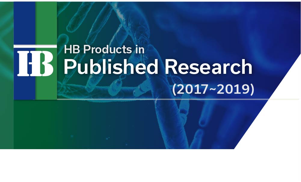 HB Products in Published Research (2017~2019)